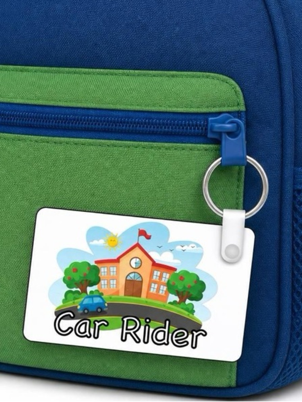 Student Safety Rider Backpack Tags - Picture 2 of 8